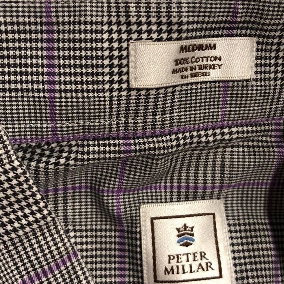 Peter Millar Crown Button Down Mens M - Picture 2 of 5